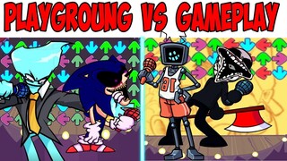 FNF Character Test | Gameplay VS Playground | Hex | Solazar | Sonic.exe | Eteled
