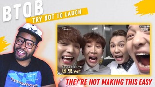 These Crazy Boys 🤣 | TRY NOT TO LAUGH CHALLENGE: BTOB | REACTION