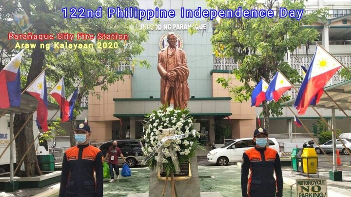 BFP PARAŇAQUE'S 122nd PHILIPPINE INDEPENDENCE DAY WREATH LAYING CEREMONY