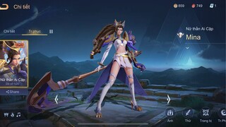 Liên Quân Mobile - Review Skin Mina Nữ Thần Ai Cập