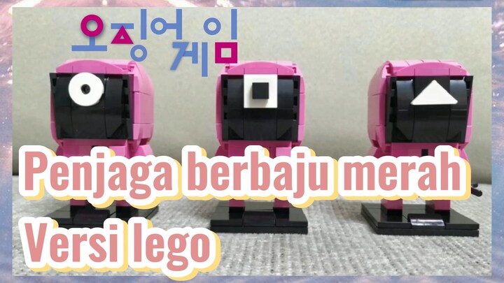 Penjaga berbaju merah Versi lego