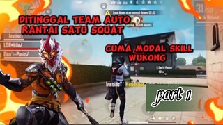 gameplay FF  rantain satu squat cuma pakek wukong