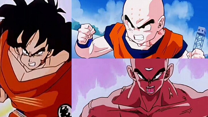 [ Dragon Ball /1080p/60fps] Feel the battle between Tien Shinhan, Krillin, and Yamcha. It's so excit