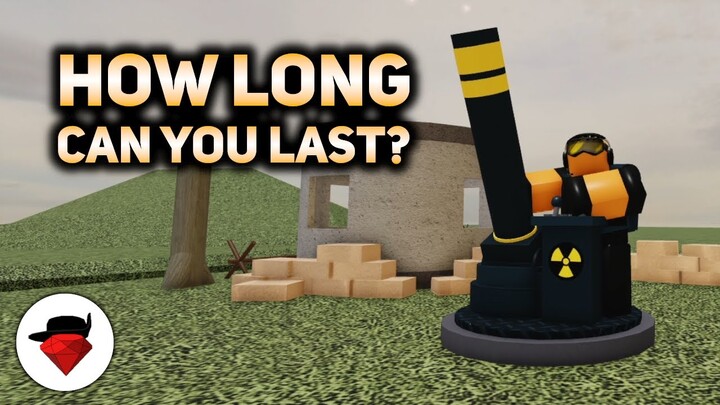 How Long Can You Last With ONLY Mortar | Tower Battles [ROBLOX]
