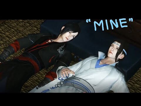 [Mo Dao Zu Shi] [3D Animation] Drunk Lan Zhan says Wei Ying is "mine"!