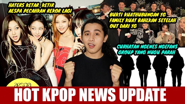 Aespa My World Pecahkan Rekor, Curhatan Sedih Fans Group Nugu, YG Family Reuni di Se7en Wedding