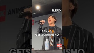 BANKAI GETSUGATENSHO! ❤️‍🔥  Performed by Ichigo’s legendary VA, Masakazu Morita! #BLEACH