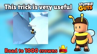 This Trick is very useful. Road to 1000 crowns in Stumble Guys