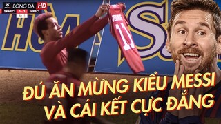 ĐÚ ĂN MỪNG GIỐNG MESSI tiền đạo Hải Phòng bị trọng tài táng cho cái kết cực đắng