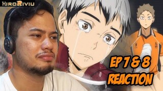 KENA..!!! | Haikyuu To The Top 2nd Season Ep 7 & 8 Reaction [INA] #NontonAnime