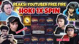 REAKSI YOUTUBER FREE FIRE HOKI 1X SPIN|RENDY|OBBYPHY|DYLAND|EFDEWE|CEPCILL DLL