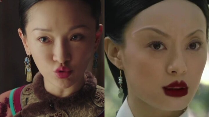 Hahahaha, I'm dying of laughter. Even if Huanhuan puts on toffee makeup, she still doesn't look good