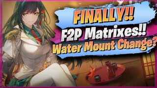 MASSIVE F2P Upgrade & Changes to WATER MOUNT! 2.4 Tower of Fantasy