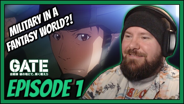 JSDF HEADS TO A FANTASY WORLD! | Gate Episode 1 Reaction