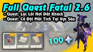 Quest Fatui ở Vực Đá Sâu - Nhận 100 Nguyên Thạch | The Chasm Genshin Impact