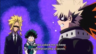 Bakugo Caught midoriya and All might sneaking||Hero Academia Season 5 Ep7