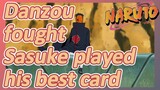 Danzou fought Sasuke played his best card
