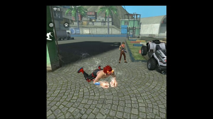 Bug berenang di darat free fire  !! auto pada bingung