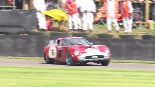 20 Million USD(?) Ferrari 250 GTO crash at goodwood revival festival