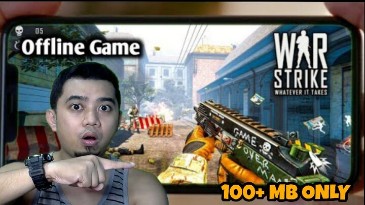 Warstrike Offline FPS Mobile Gameplay For Android and IOS | Best Shooting Game 100+ MB Only