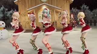 [Genshin Impact MMD] Ucapan Natal dari 👴 dan Ksatria Harem...