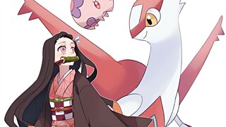 Pokémon Linked Demon Slayer