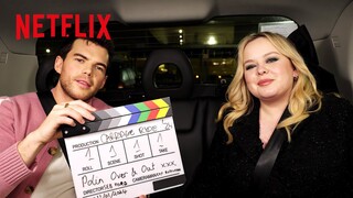 Bridgerton's Nicola Coughlan and Luke Newton Take A Carriage Tour of London | Netflix