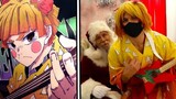 Zenko is forced to go Christmas Caroling (Zenitsu in Real Life)