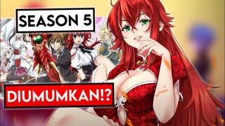 Hah! High School Dxd Season 5 Episode 1 Dikonfirmasi Leakers!