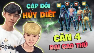 Đào Blus FF & Ex Devil ⚔ 4 Pro Oneshot | 2 Vs 4 | Khi Đào bắn cặp cùng Thần Gió