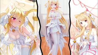 [MMD] สาวหูแมว Vtuber กับท่าเต้นสดใสสุดๆ