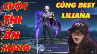 [Liên Quân] Đi rank vô tình gặp best Liliana siêu pro - Cuộc đọ sức xem ai ăn nhiều mạng hơn