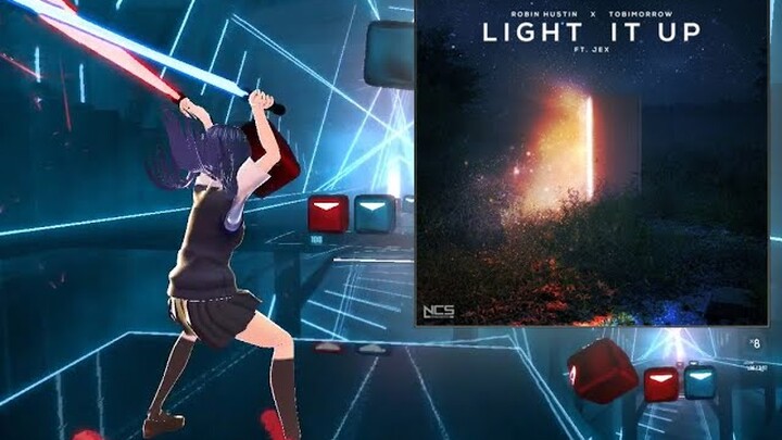 [Beat Saber] Light It Up (feat. Jex) [NCS Release] - Robin Hustin x TobiMorrow (HARD)