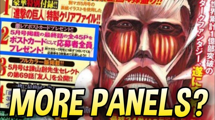 Attack On Titan Manga Chapter 139 LEAKS PUNISHMENT + PAGE COUNT INFORMATION!
