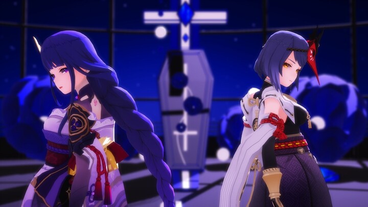 [MMD Genshin Impact] Video of the general's recuperation period leaked [Gimme×Gimme]