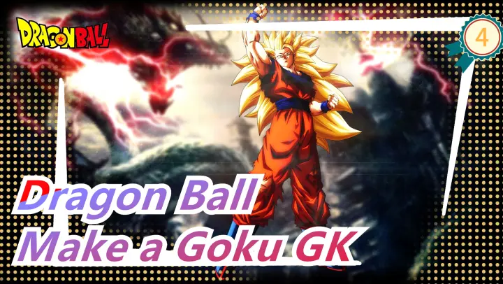 [Dragon Ball GK] Make a Goku GK By Hands / Engrave & Color_4