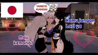 Dikeroyok 2 Cewek di VRChat「VRChat indonesia Jepang」