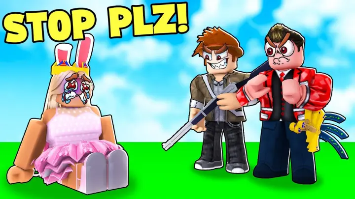 I PRETENDED to be a GIRL in blox fruits! (I got beat up)