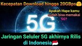 Jaringan 5G rilis diIndonesia