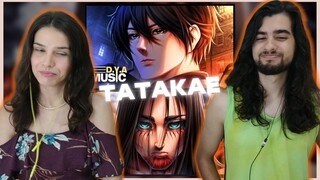 REACT 2 em 1 | Eren Yeager (AniRap) | Mikasa Ackerman (D.Y.A) | (Bora Reagir)