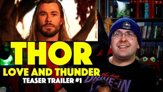 REACTION! Thor: Love and Thunder Trailer #1 - Chris Hemsworth Marvel Movie 2022