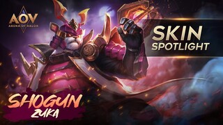 Shogun Zuka Skin Spotlight - Garena AOV (Arena of Valor)