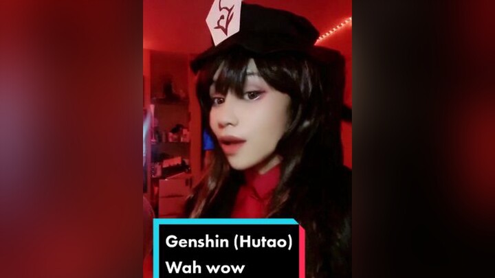 Wahh wow genshinimpact hutao  cosplay genshin  hutaocosplay genshincosplay genshinimpactcosplay anime gaming fyp foryoupage minnvannadice