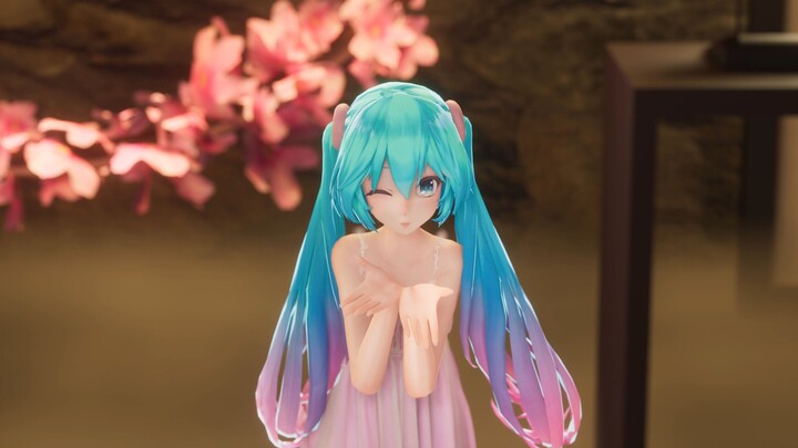 mmd Hatsune Miku~ I'm so sorry for being so cute