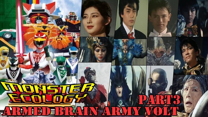 [Monster Ecology]Choujuu Sentai Livemanสัตว์ประหลาด:Armed Brain Army Volt part3 Final