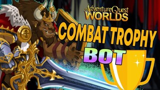 AQW - Updated COMBAT TROPHY BOT! | NEW, STABLE, and UPDATED | GRIMOIRE 3.8+ PRO