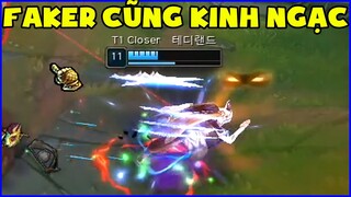 Đến Faker cũng phải kinh ngạc trước con Irelia của Clozer, Đây có phải tương tác kì lạ nhất