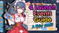 [ROX] Launch Event Traps!? All 4 Launch Events Guide! | King Spade
