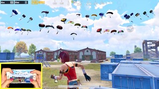 iPhone 8 Plus Pubg HANDCAM🔥 4 FINGER + Full GYRO | BEST GIRL PLAYER #54