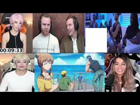 GRAND BLUE EPISODE 12 REACTION MASHUP!!